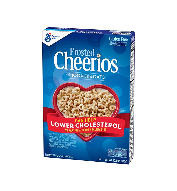NESTLE CHEERIOS FROSTED CEREAL 382G
