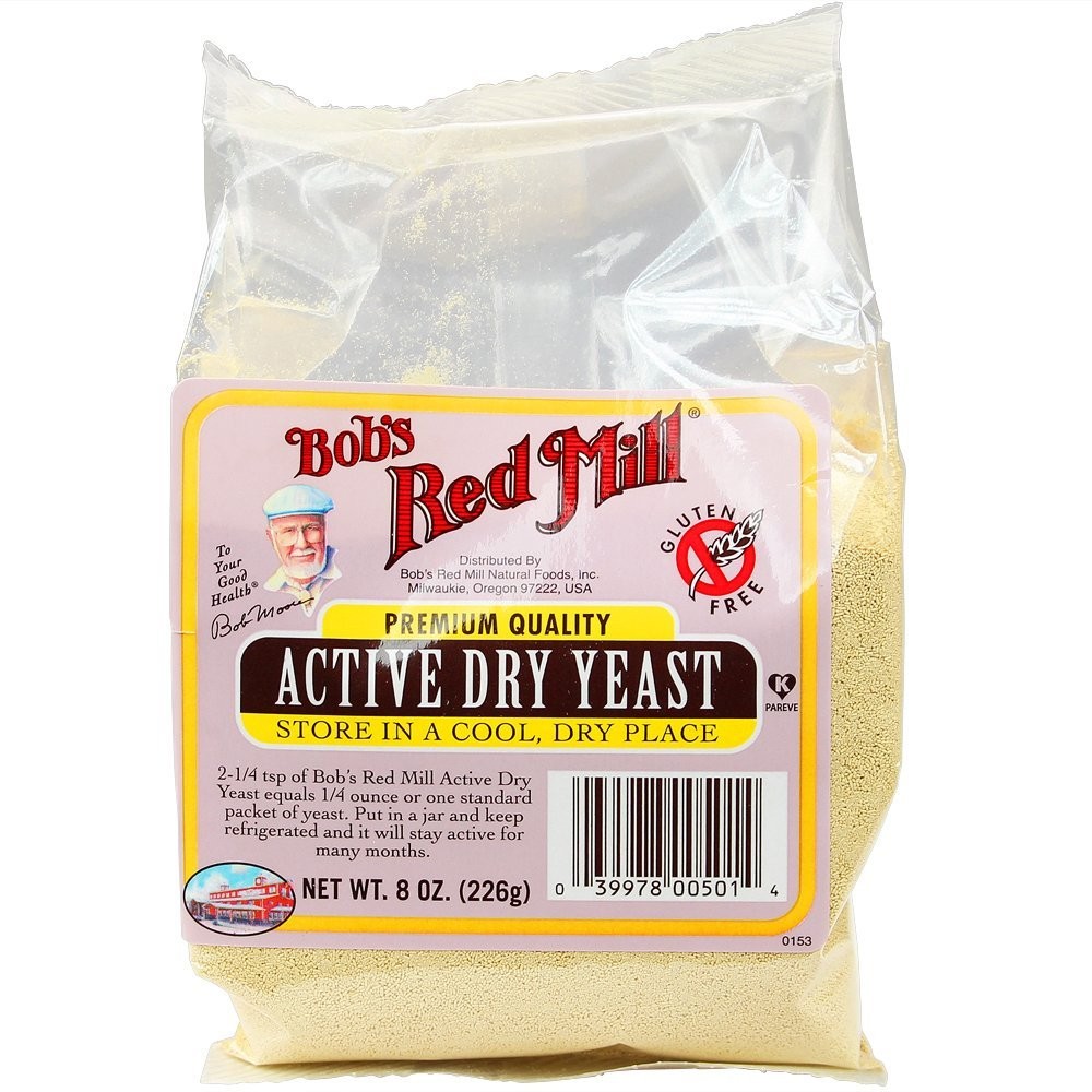 BOBS RED MILL ACTIVE DRY YEAST 8oz
