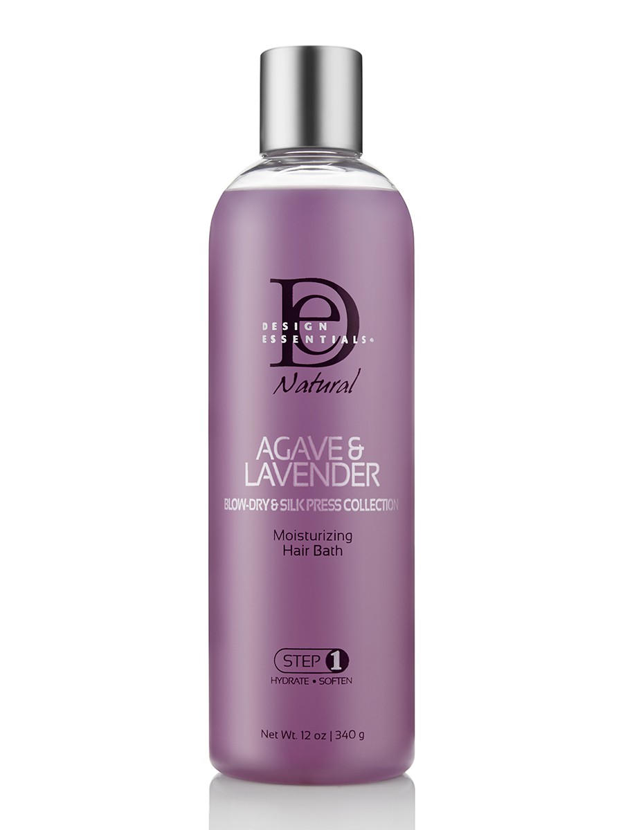 De Scalp Natural Agave and Lavender Blow-Dry and Silk Press Collection 12oZ