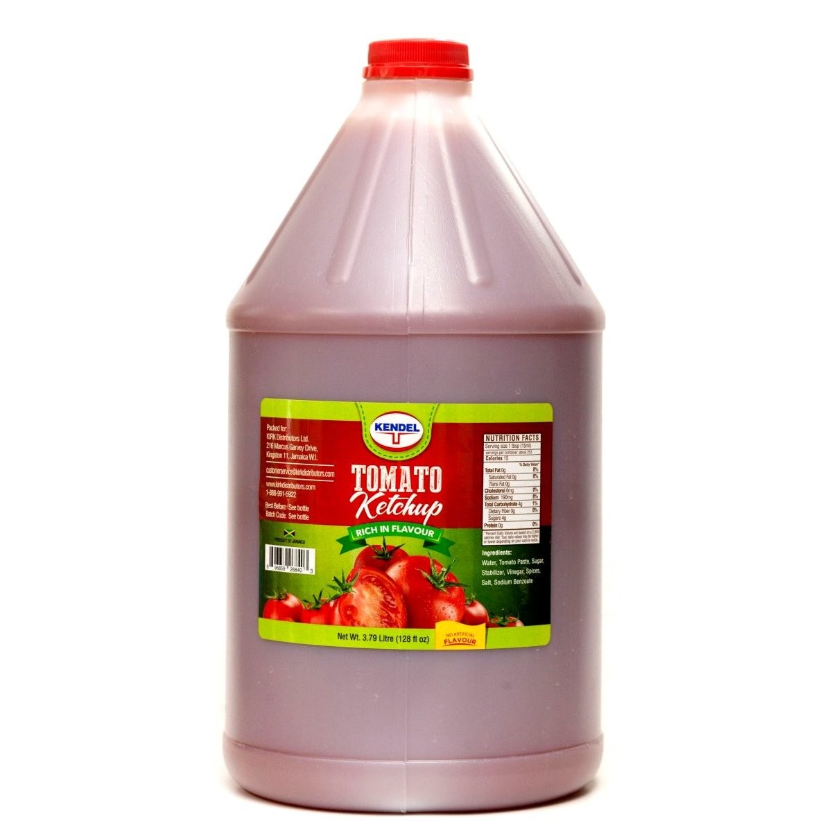 KENDEL TOMATO KETCHUP 3.78L