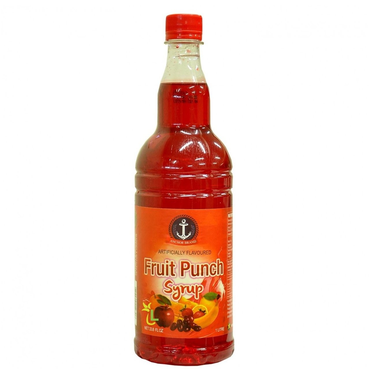 ANCHOR SYRUP FRUIT PUNCH 1L