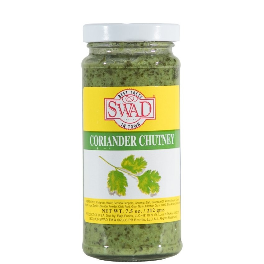 SWAD CHUTNEY CORIANDER 7.5oz