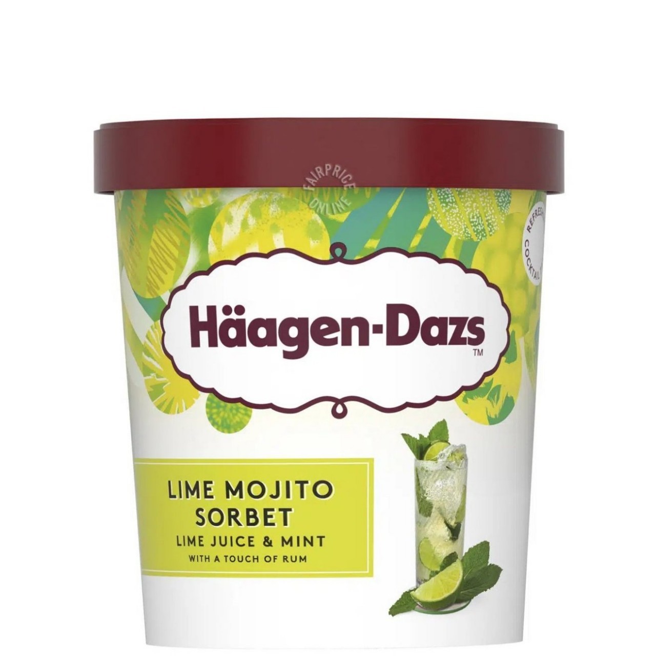 HAAGEN DAZS LIME MOJITO SORBET 473ml