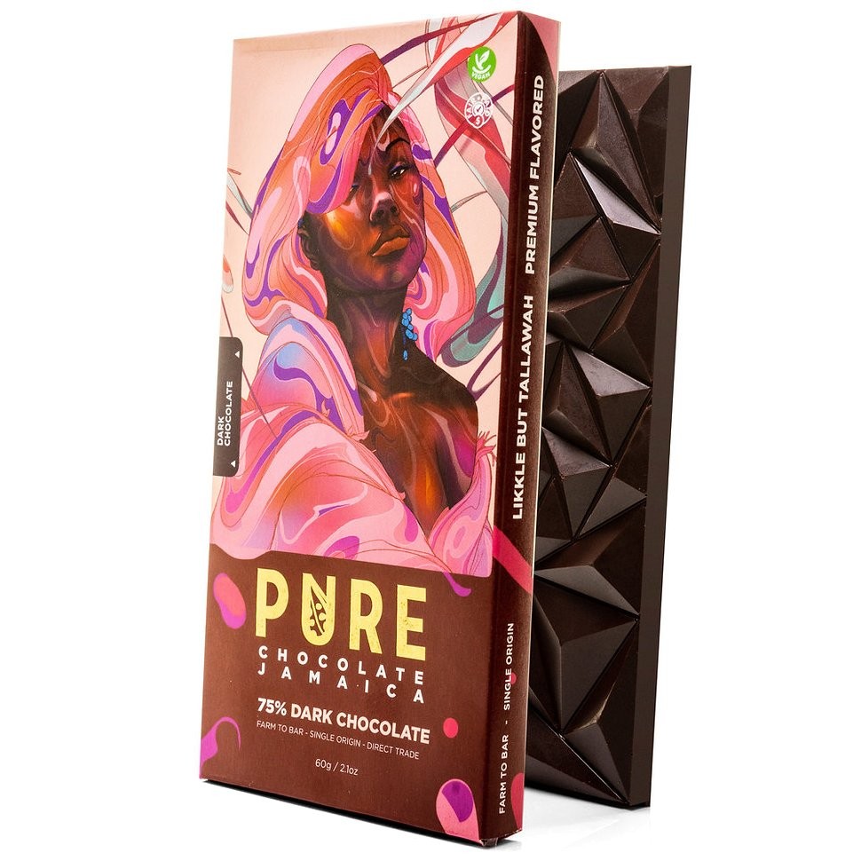 PURE CHOCOLATE DARK 75% 60g