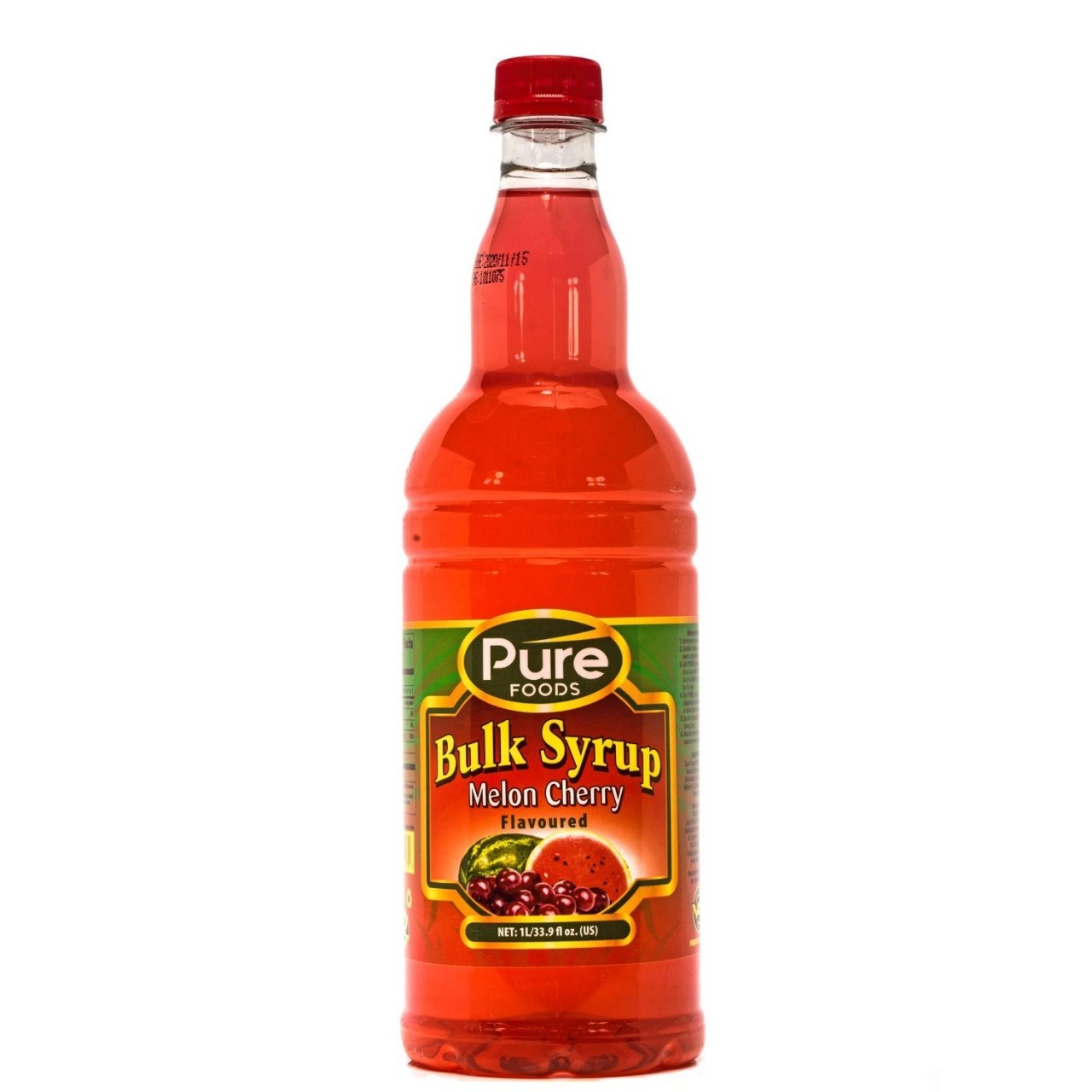 PURE SYRUP MELON CHERRY 1L