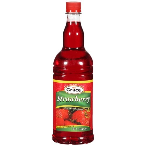 GRACE SYRUP STRAWBERRY 1L