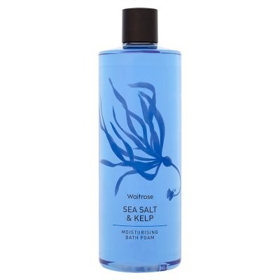 WAITROSE FOAM BATH SEA SALT KELP 500ml