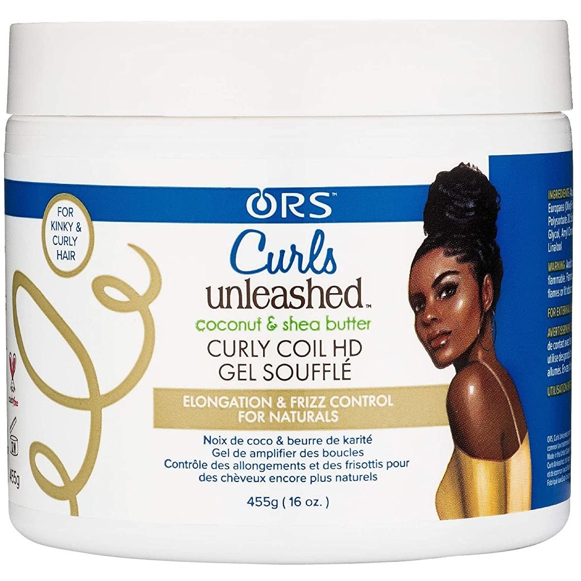 ORS Curls Unleashed Curly Coil HD Gel Souffle 16oz.