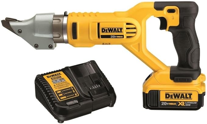 DEWALT 20V MAX* Metal Shears, Swivel Head Kit, 14GA (DCS494M2)