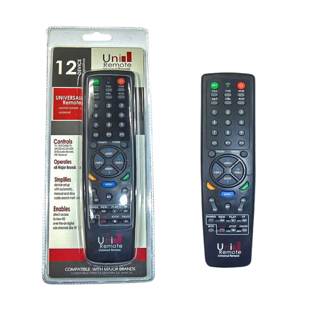 Uni Remote Universal Remote, 12 device