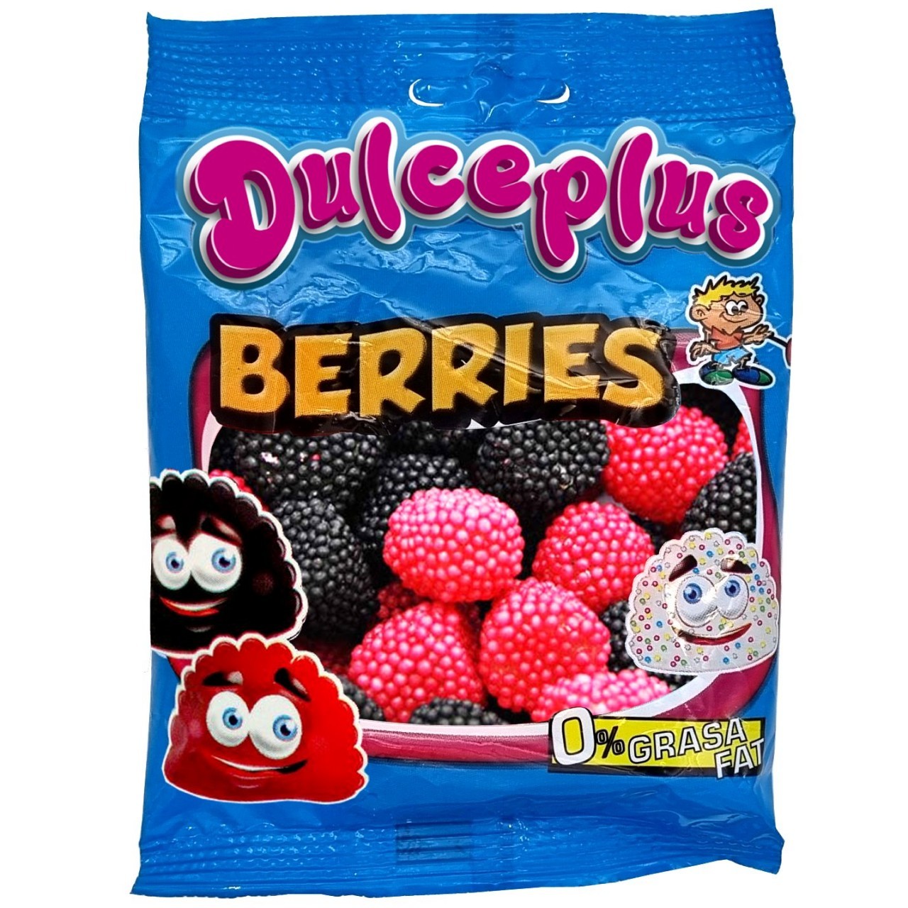 DULCEPLUS GUMMI WILD BERRIES 100g