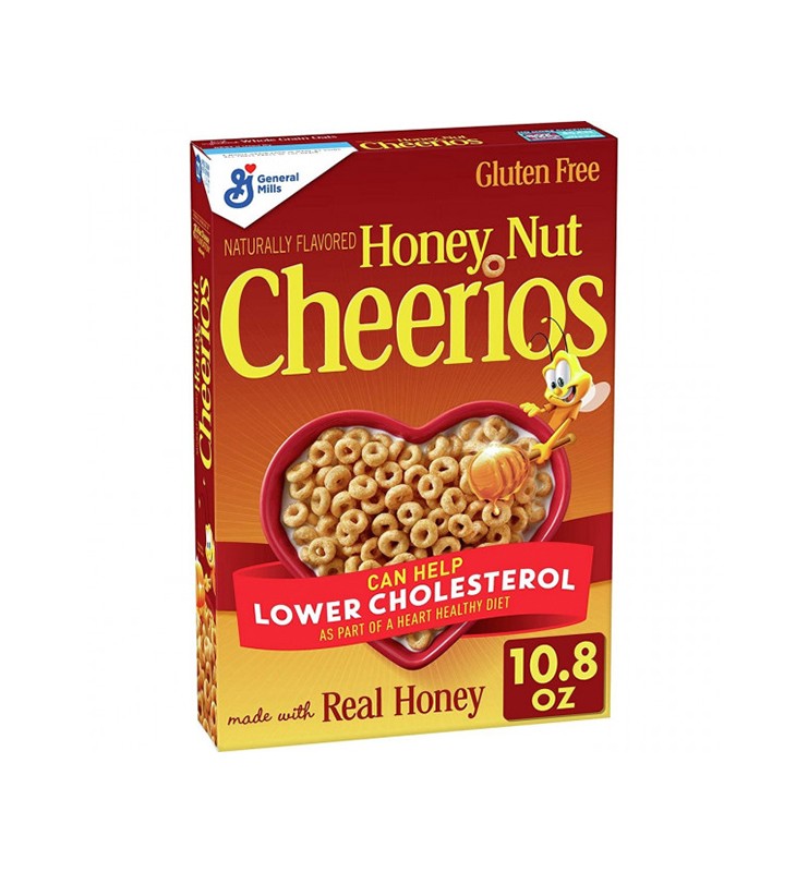 NESTLE HONEY NUTS CHEERIOS 309G
