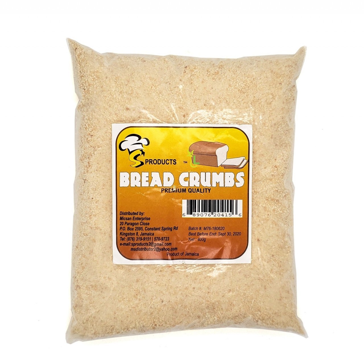 S PRODUCTS SPICED BREAD CRUMBS 400g