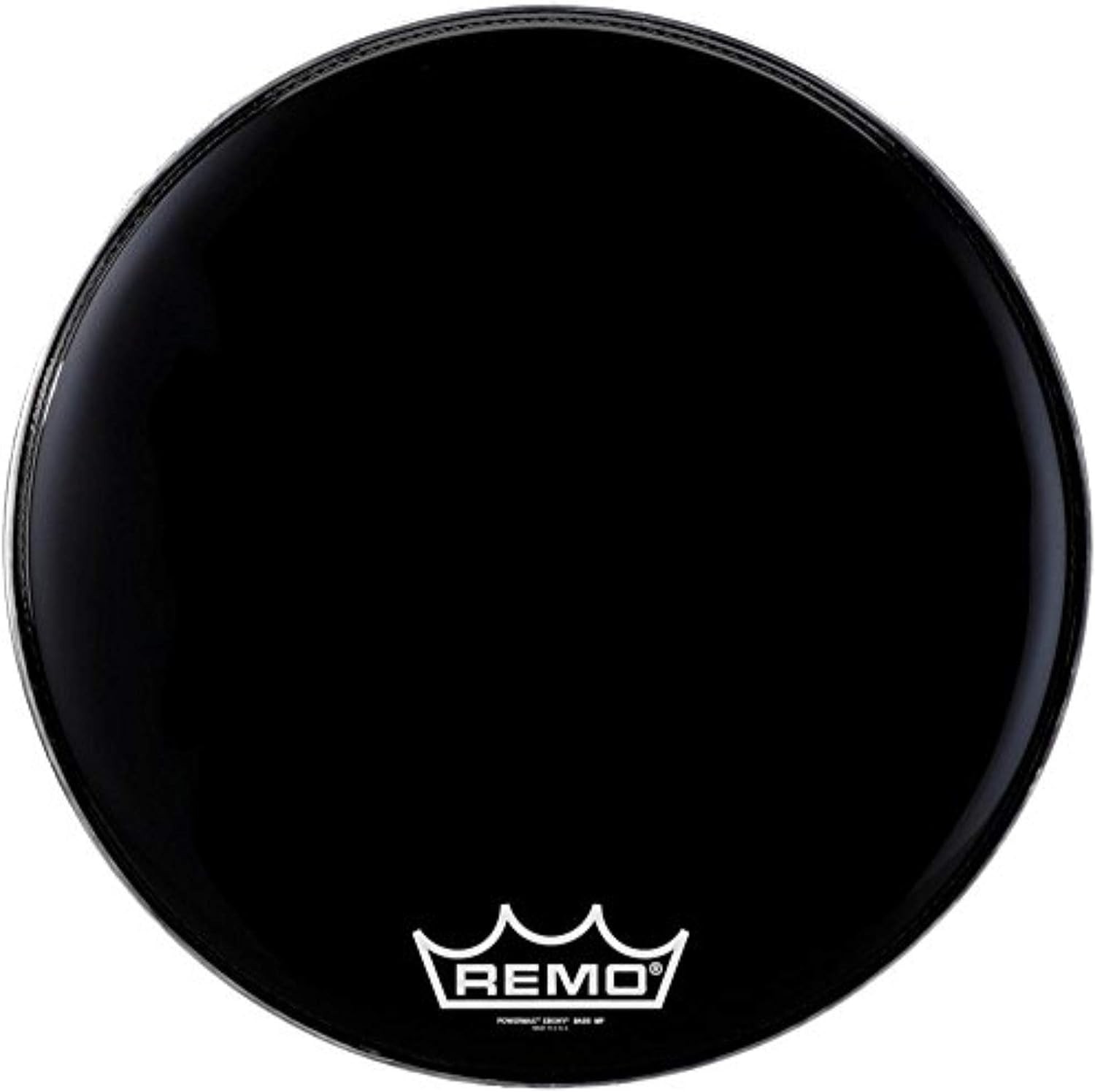 REMO 26" POWERMAX EBONY BASS DRUM SKIN