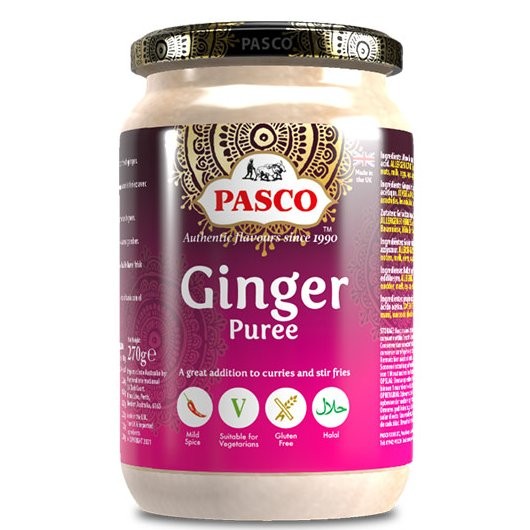 PASCO PUREE GINGER 280g