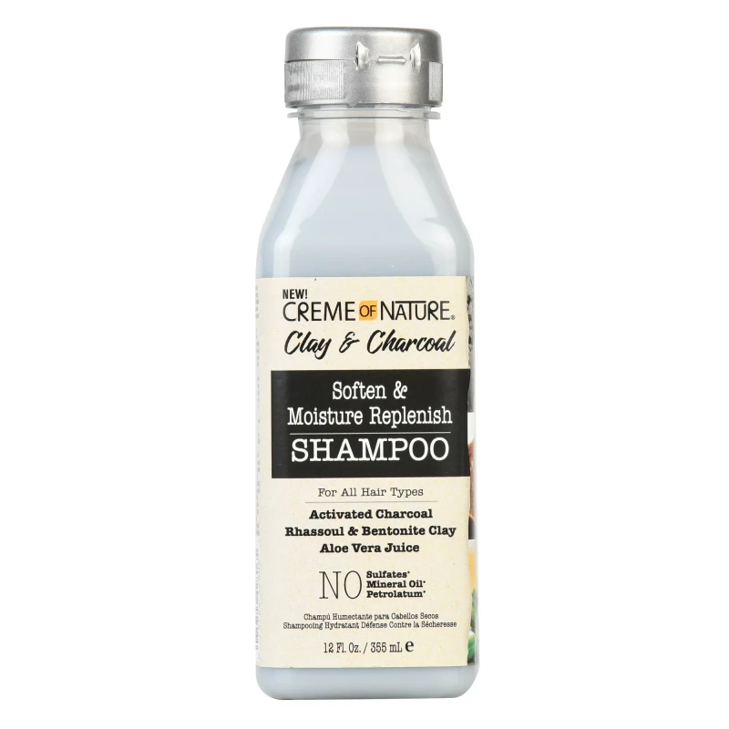 Creme Of Nature Clay and Charcoal Shampoo 12 Ounce (355ml)