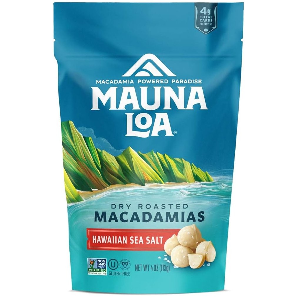 MAUNA LOA MACADAMIAS ROASTED SALTED 4oz