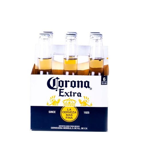 Corona Extra Beer 6 Units / 355 ml