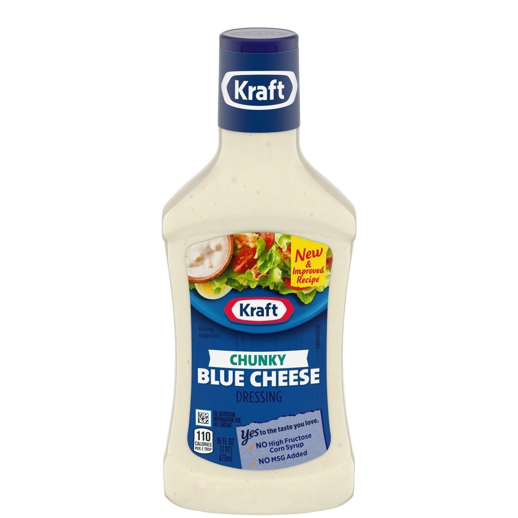 KRAFT DRESSING CHUNKY BLUE CHEESE 16oz