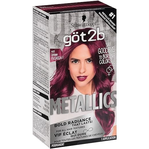 Got2b Metallics Permanent Hair Color Urban Fuchsia