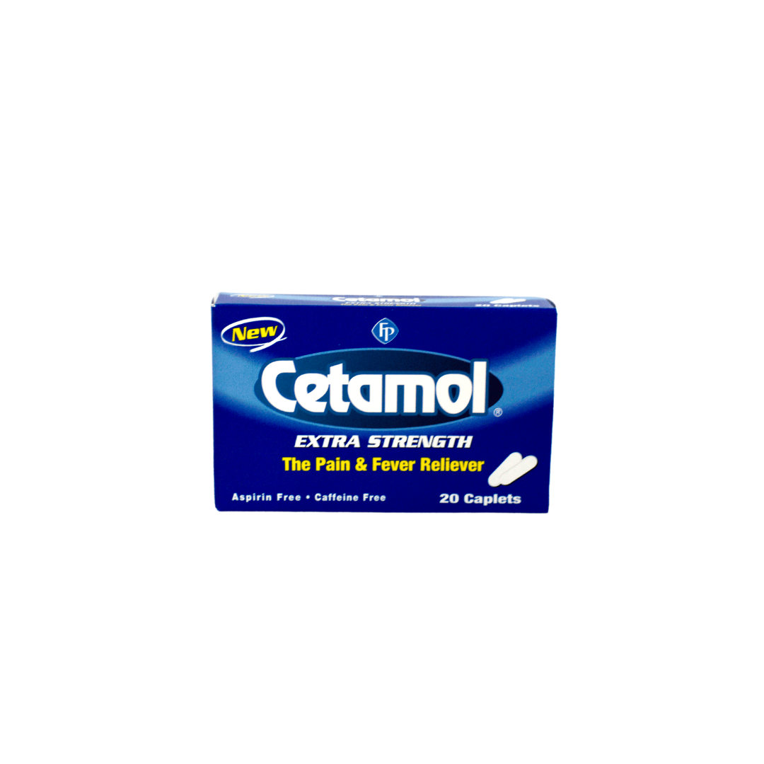 Cetamol Extra Strength 20 capsules