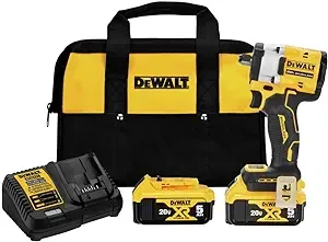 DEWALT DCF923P2 ATOMIC 20V MAX* 3/8 in. Cordless Impact Wrench with Hog Ring Anvil Kit