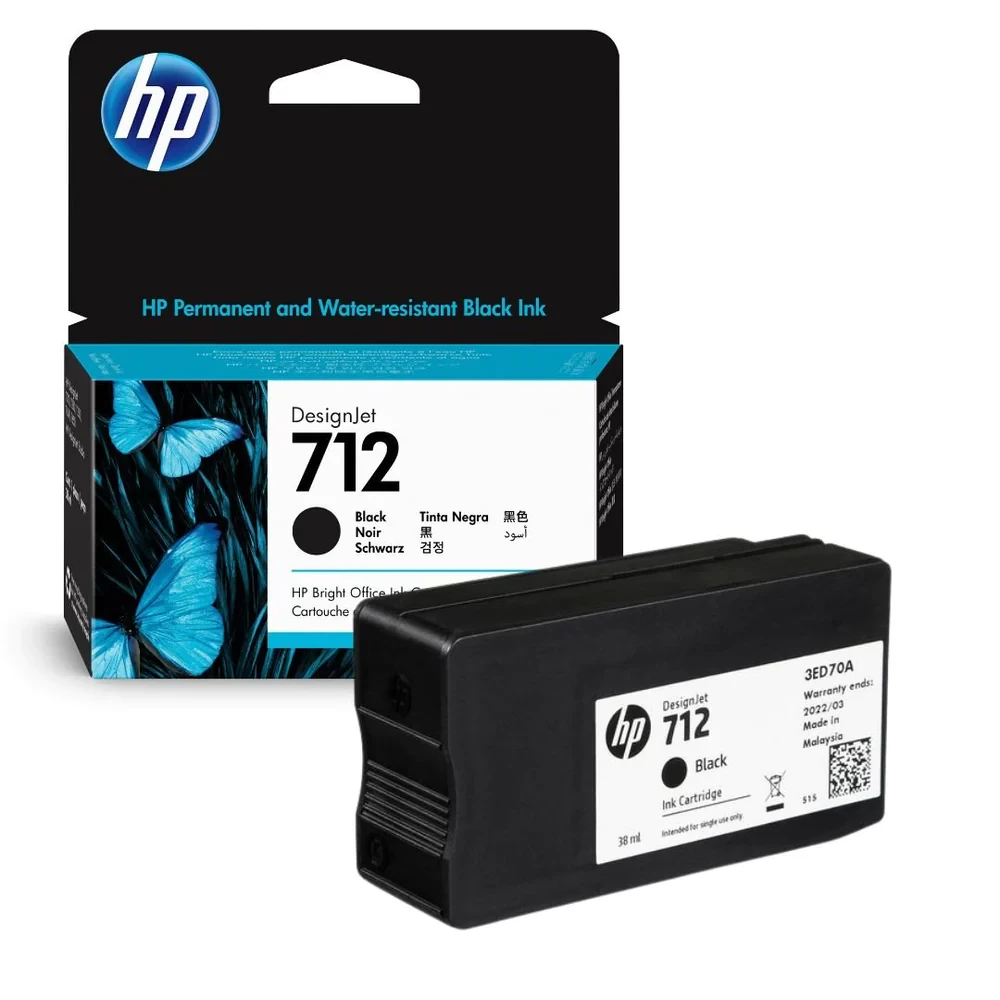 HP 712 - 38 ml - Black