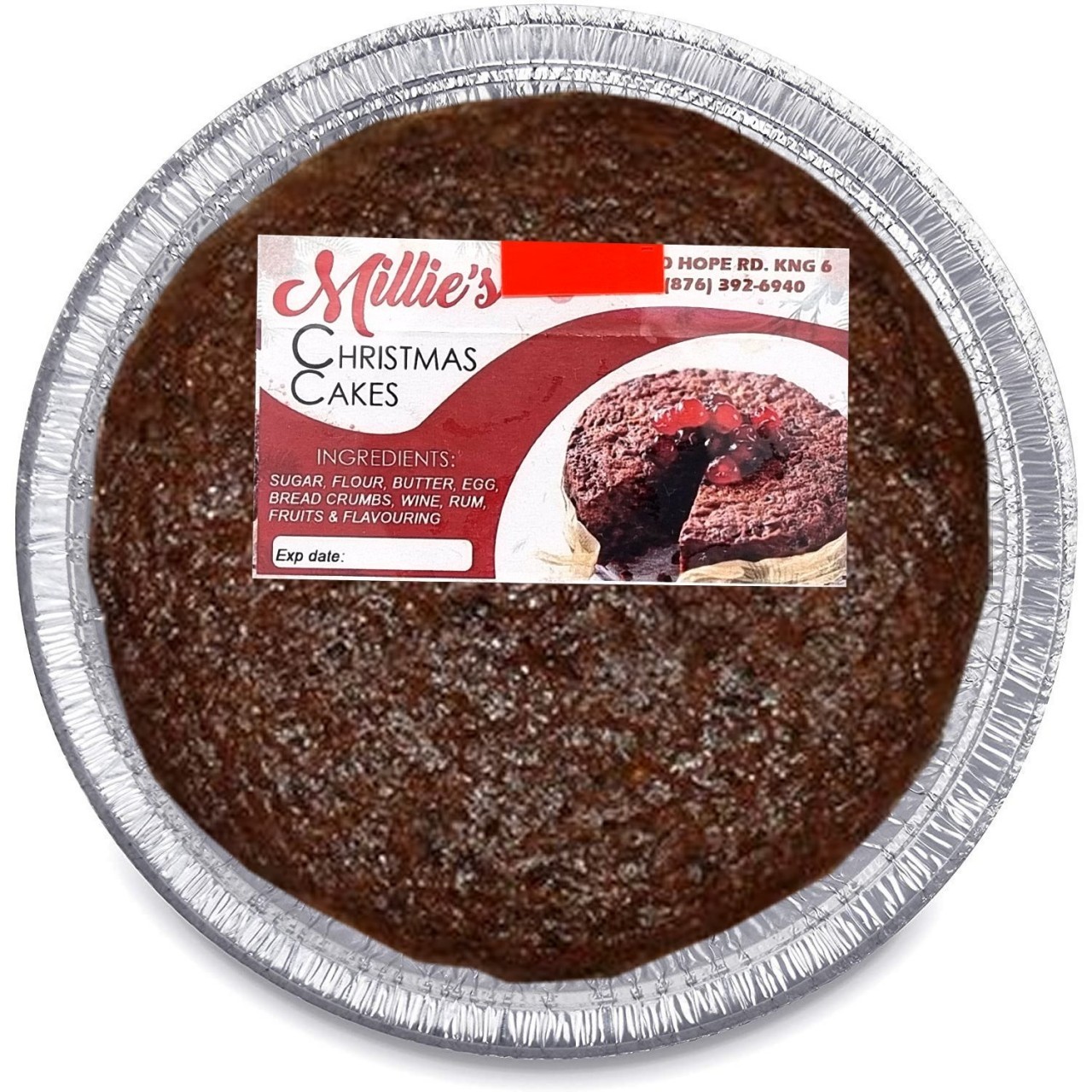 MILLIES CHRISTMAS CAKE 2lb