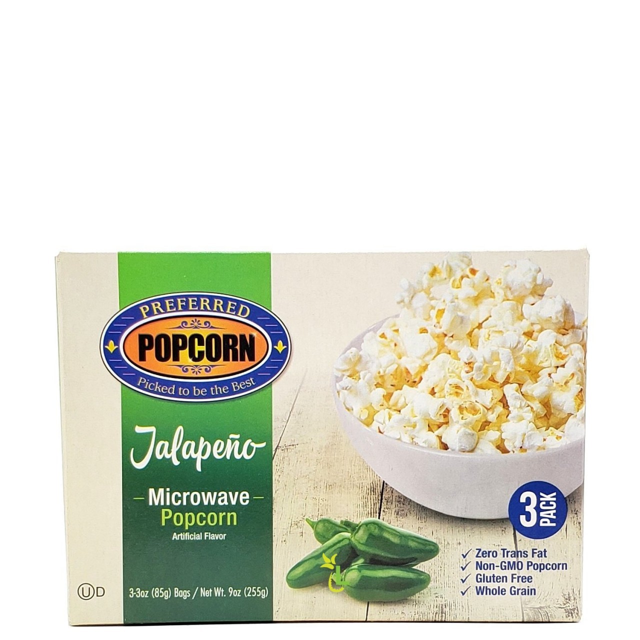 PREFERRED POPCORN JALAPENO 255g