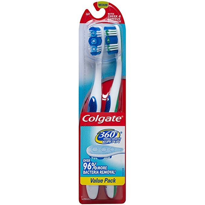 Colgate Tooth Brush, 2pk