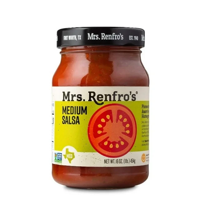 MRS RENFROS SALSA PICANTE MEDIUM 16oz