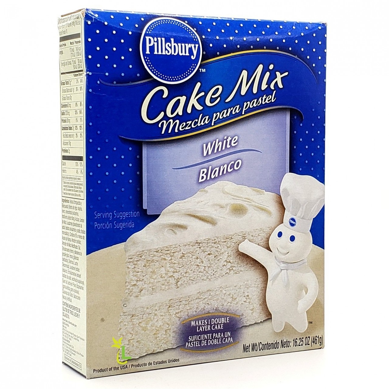 PILLSBURY CAKE MIX WHITE 461g
