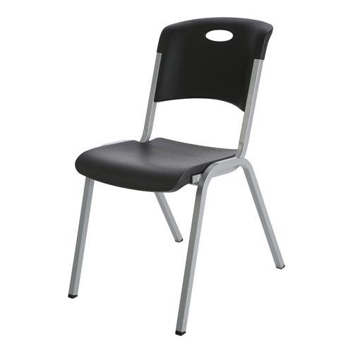 Lifetime Products Stack Chair Black