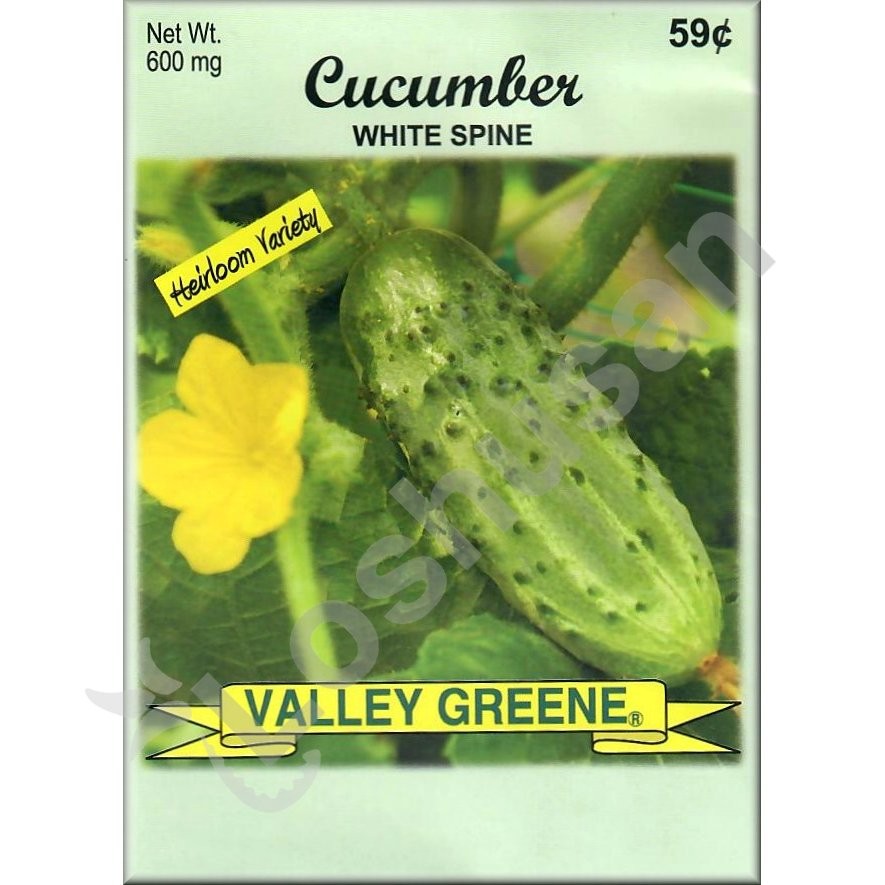 VALLEY GREENE SEEDS CUCUMBER WHITE 600mg