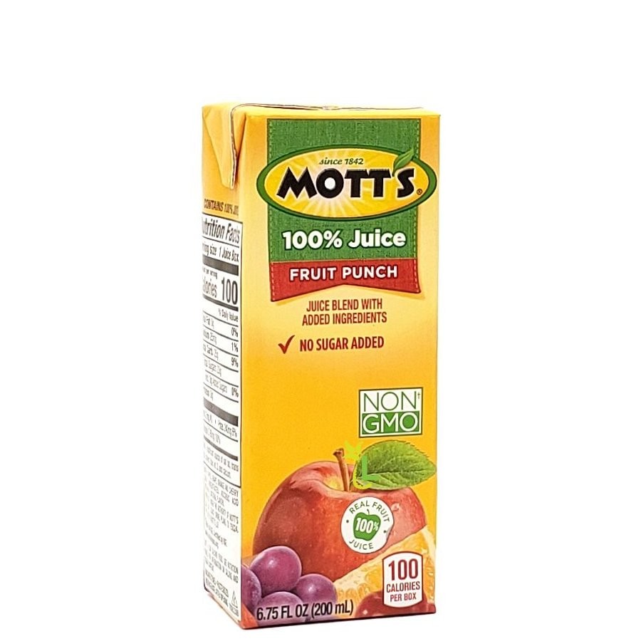 MOTTS 100% FRUIT PUNCH 200ml