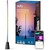 eufy Indoor Floor Lamp E10, RGBWW LED, Smart FLoor Lamp for Living Room and Bedroom, 16 Million Colors, 1700 Lumens, Works with Alexa, Google, Endless AI Light Themes, App Control, Black