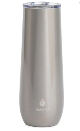 Manna The Sleek Double Wall Insulated Stainless Steel 9oz