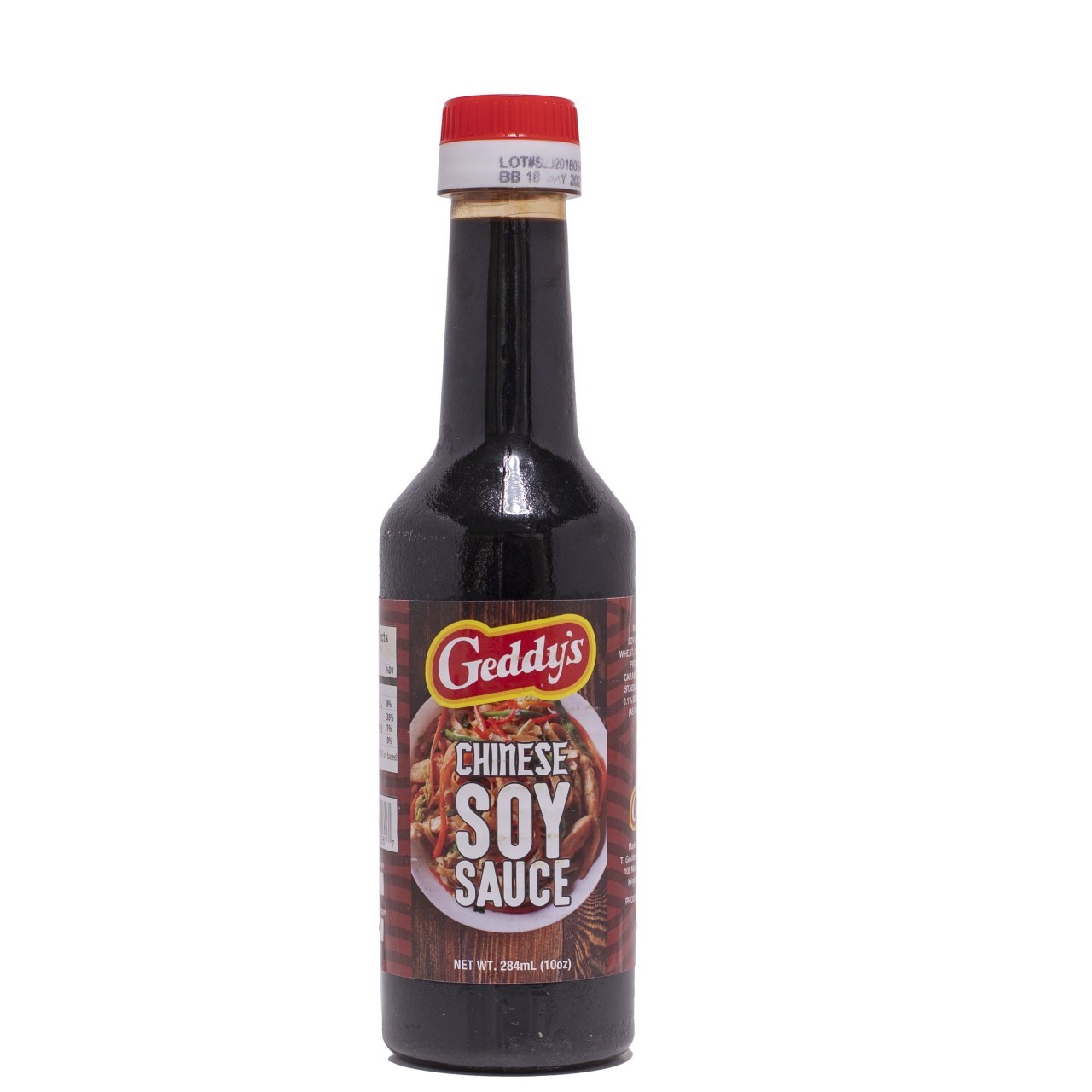 GEDDYS SOY SAUCE 284ml