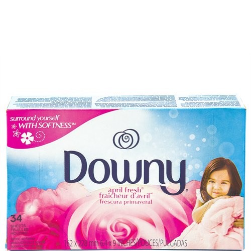 DOWNY DRYER SHEETS APRIL FRESH 34s