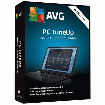 AVG PC TuneUp 2023 - 3 PCs / 1 Year Key