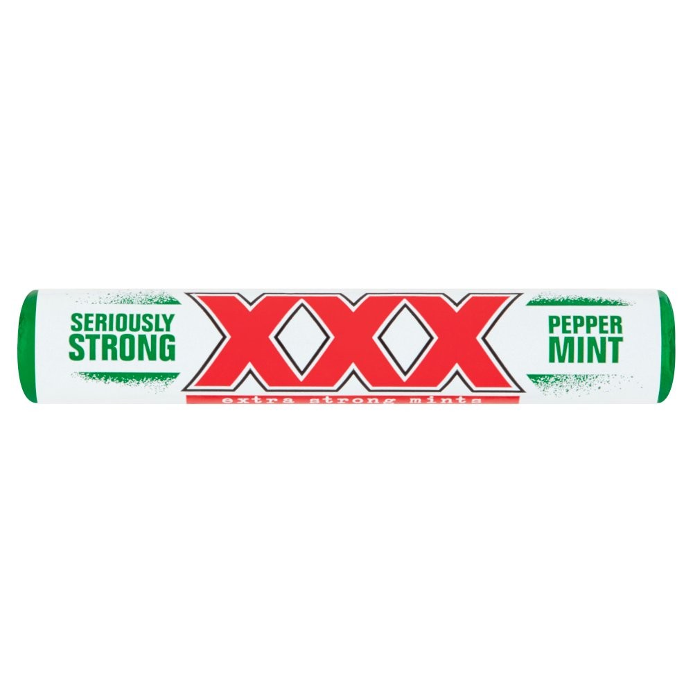 XXX EXTR STRONG MINTS PEPPERMINT 40.5g