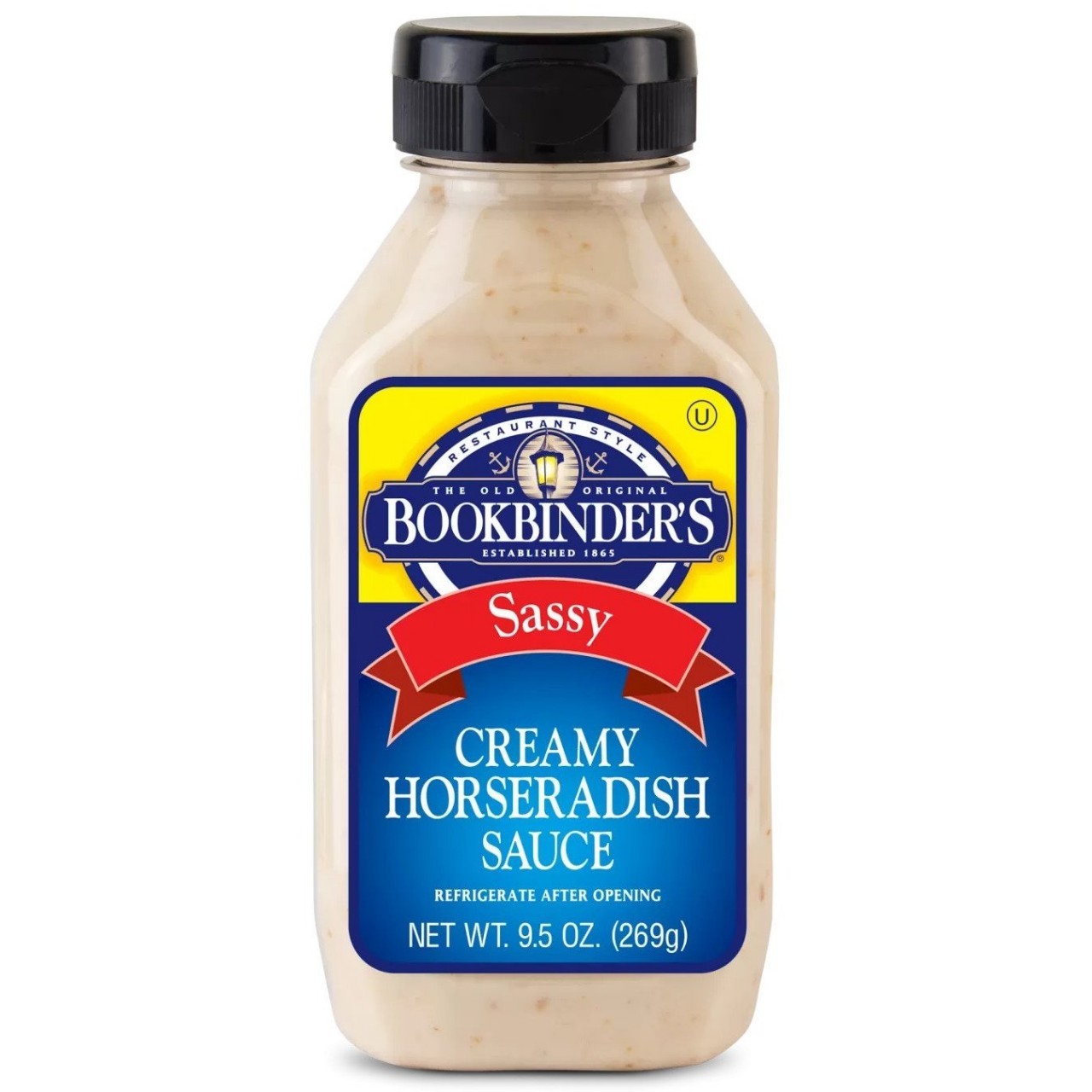 BOOKBINDERS HORSERADISH SAUCE 9.5oz