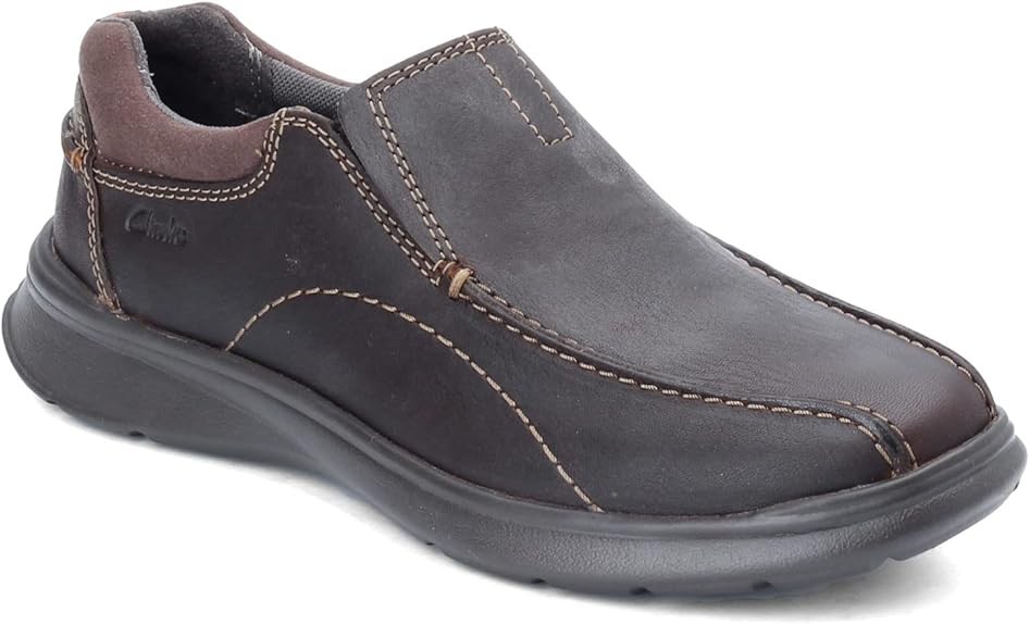 Clarks Mens Cotrell Step : Brown Oily