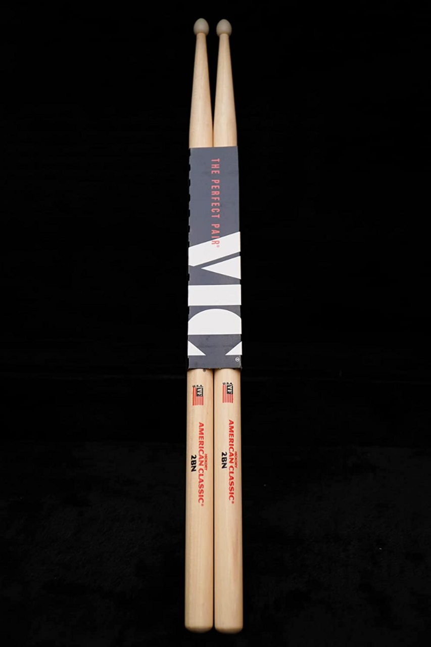 Vic Firth 2BN American Classic® Drumsticks - 2B Nylon Tip