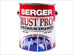 3.8 ltr. Black Rustpro Anti Rust Enamel Paint