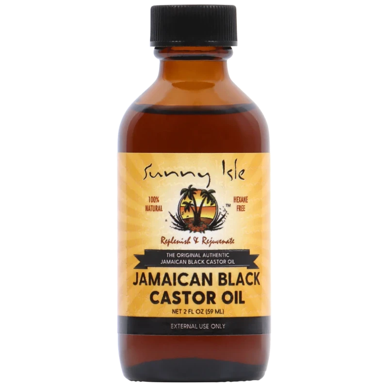 Sunny Isle Original Authentic Jamaican Black Castor Oil 2 Oz