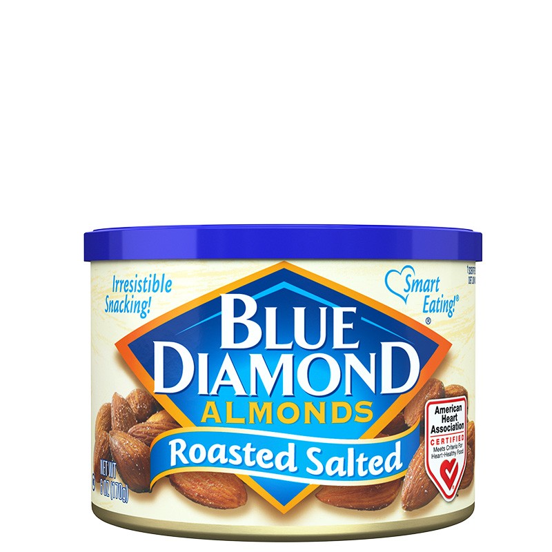 BLUE DIAMOND ALMOND RSTD SALTED 170g