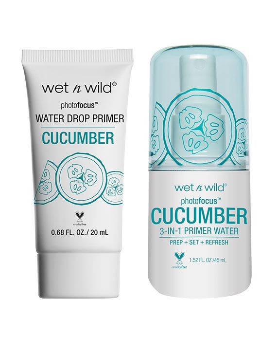 wet n wild Photo Focus Primer Water, Cool As A Cucumber, 1.52 Ounce