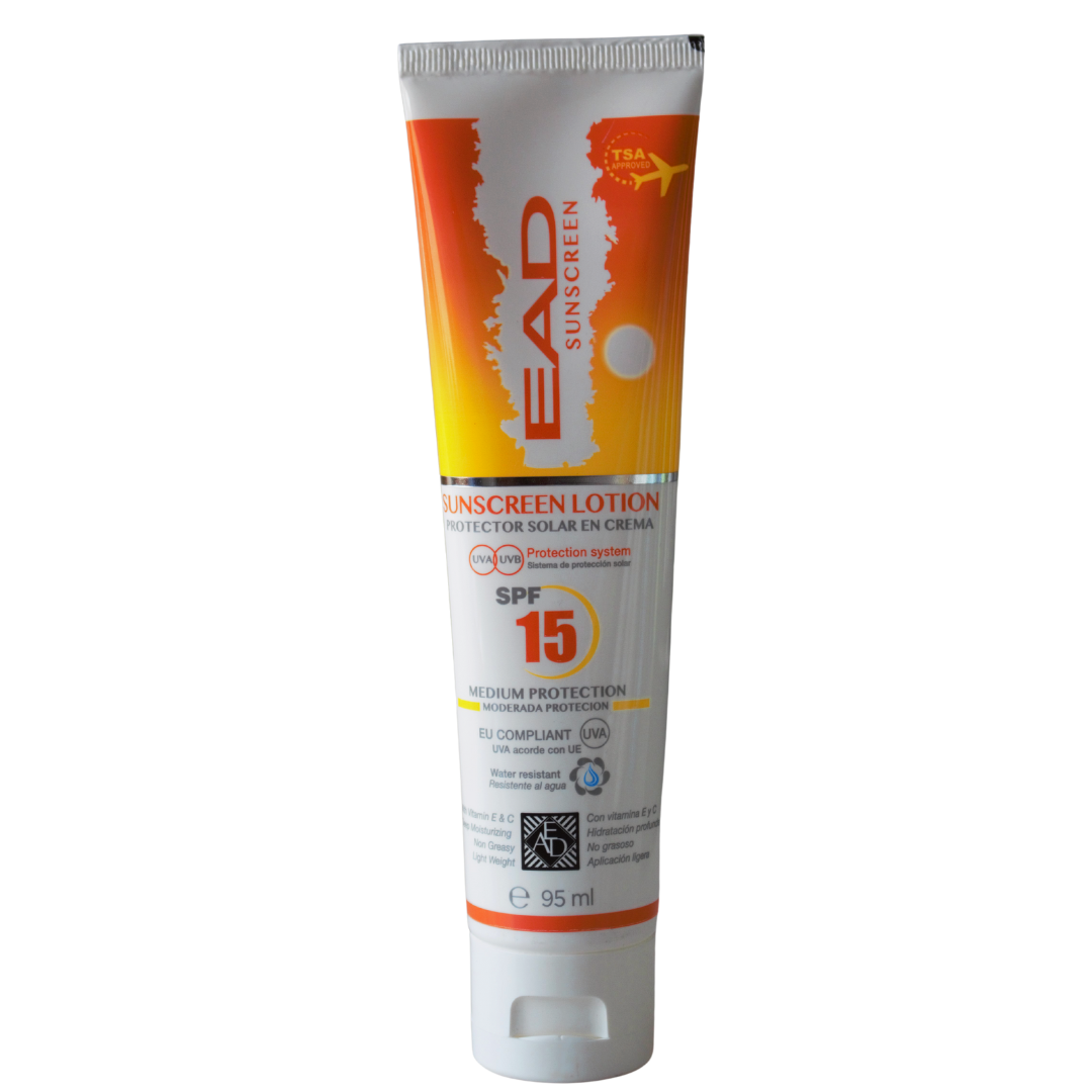 EAD SPF 15 Sunscreen Lotion, 95 ml