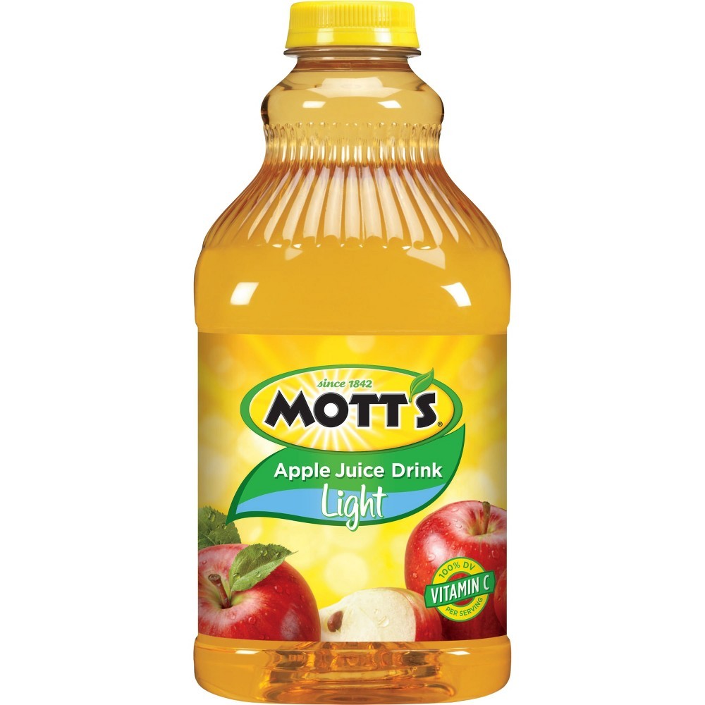 MOTTS PLUS LIGHT APPLE 64oz